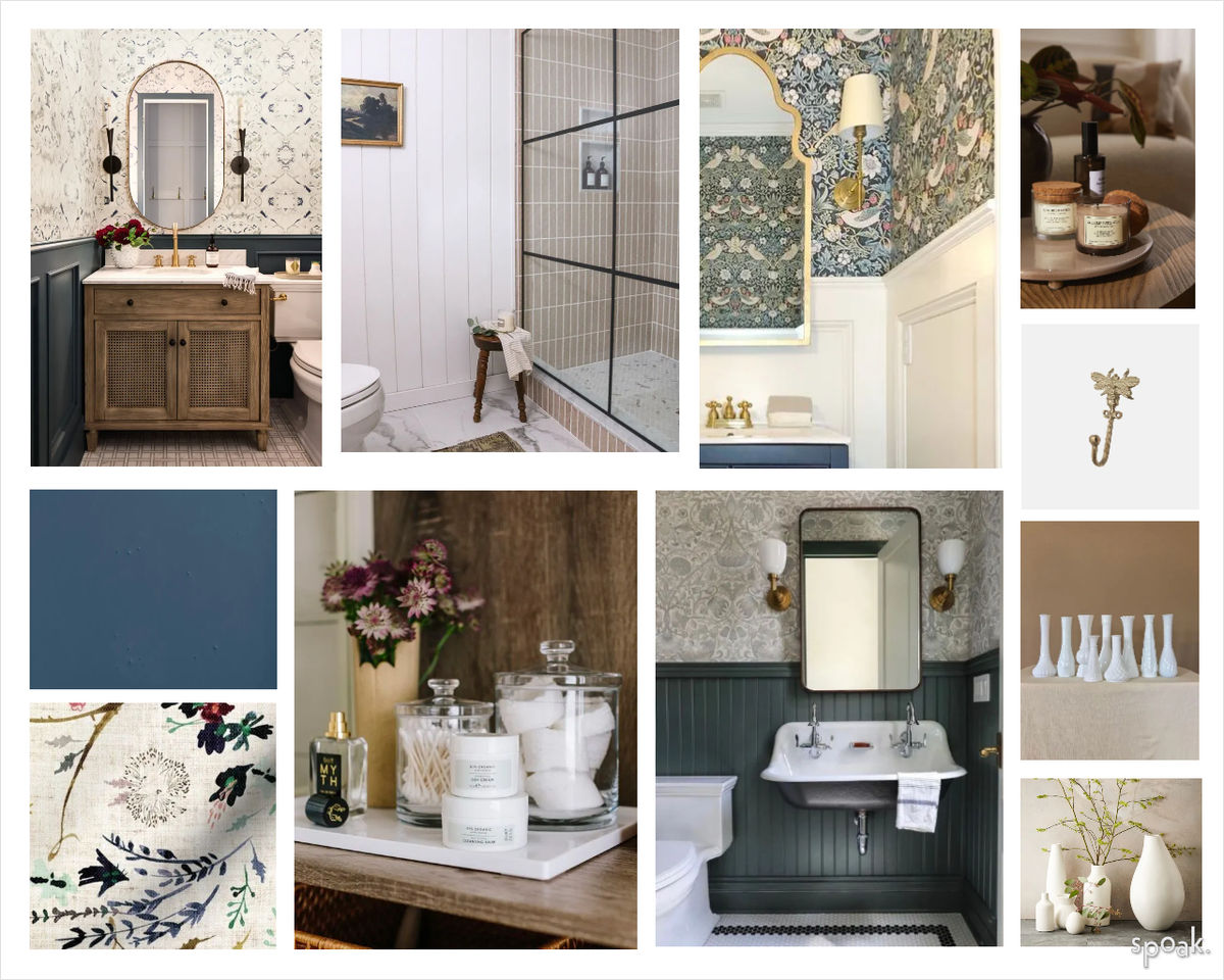 Bathroom Inspo designed by Kerry Drapcho