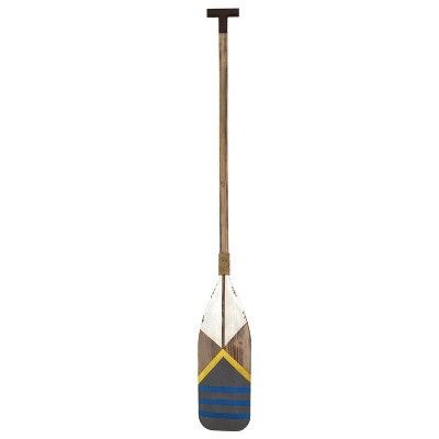 Nautical Oar Wall Decor White/Blue - Stratton Home Decor added by Janae Sullivan