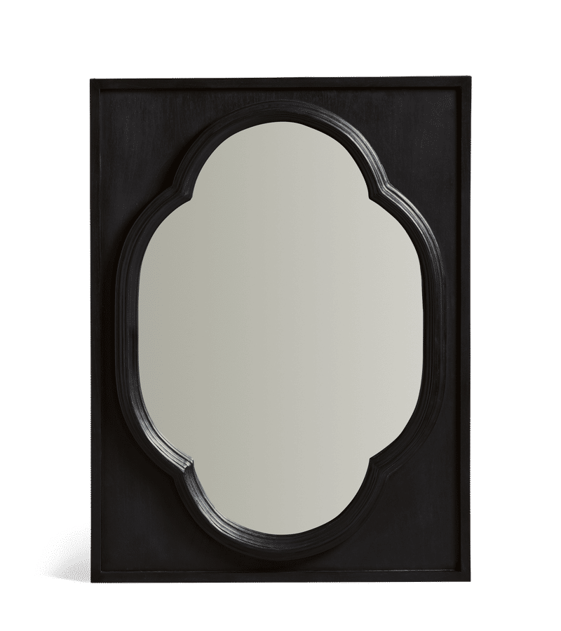 Seamair Mirror – Black | OKA added by Rosalind Ingram