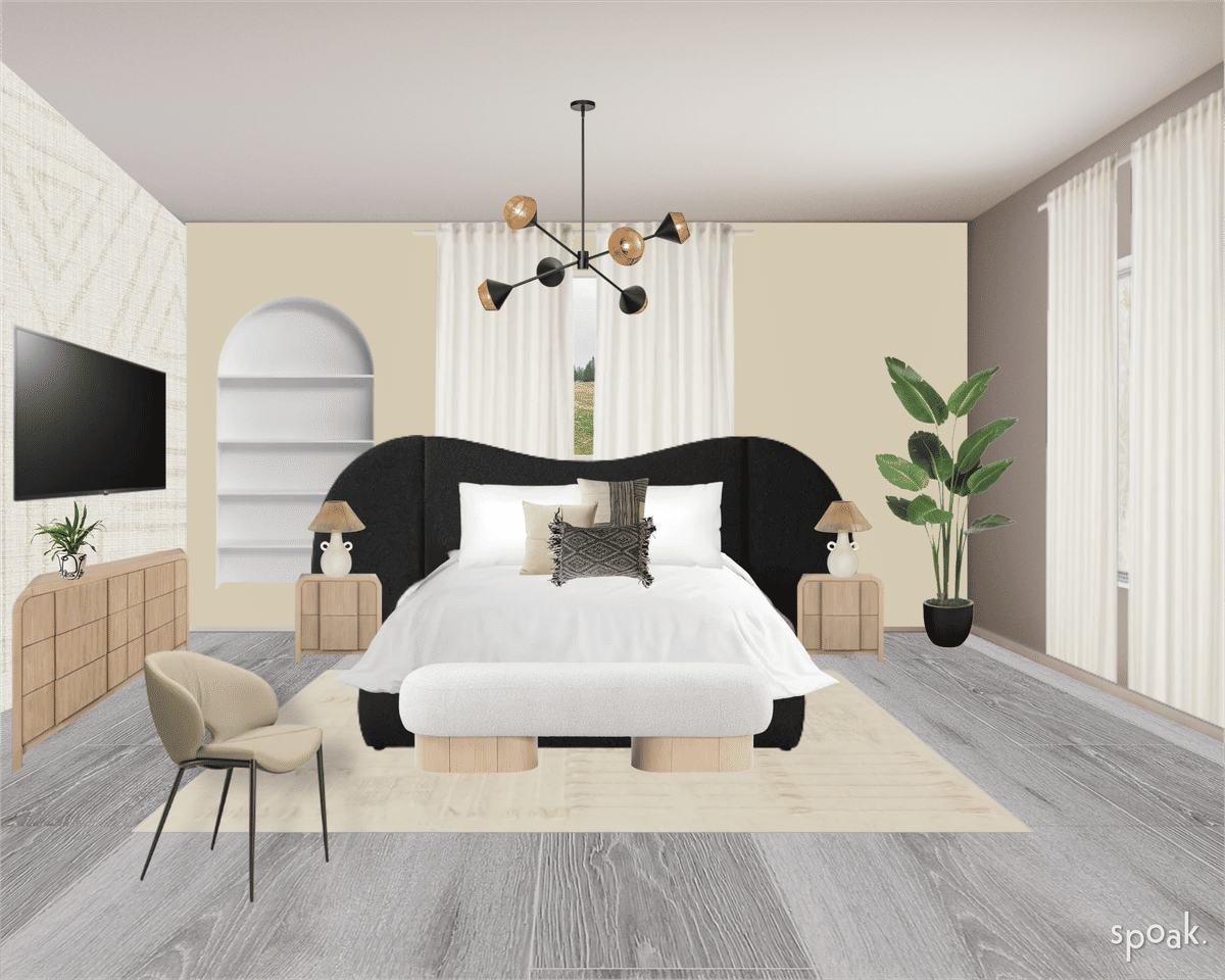 Cozy Bedroom Inspo designed by Victoria Urribarri