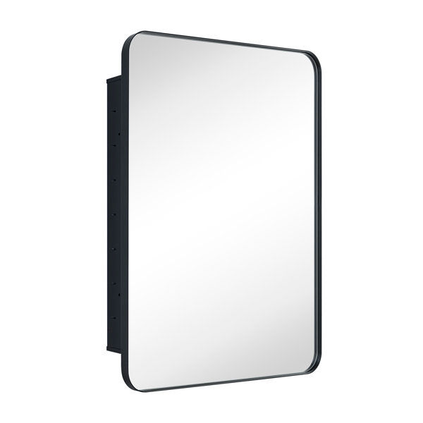 W H Recessed Framed Medicine Cabinet with Mirror and Adjustable Shelves added by Shanna Eilers
