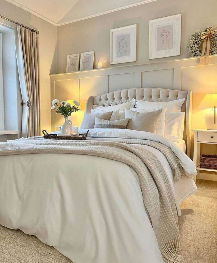 28 Neutral Bedroom Ideas for Timeless Style added by KATHERINE ECK