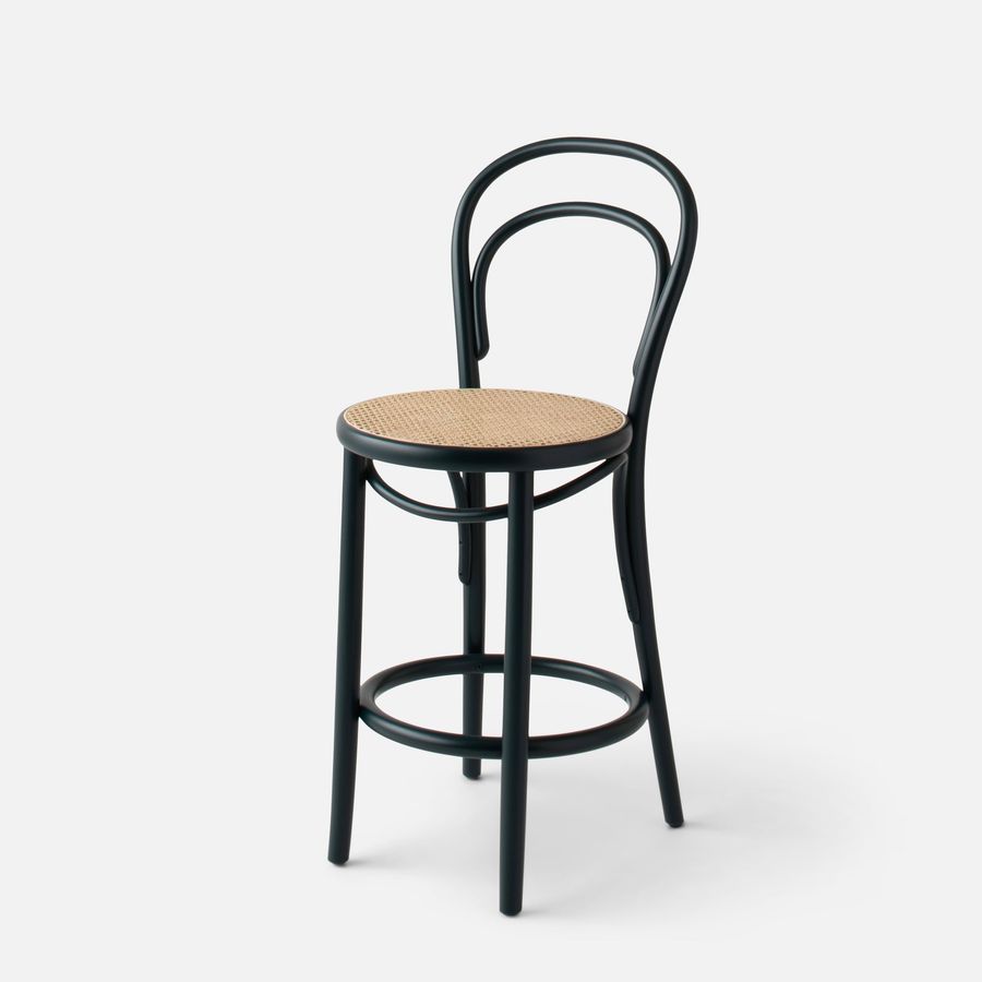 TON 14 Bentwood Caned Stool added by Abby Reckard