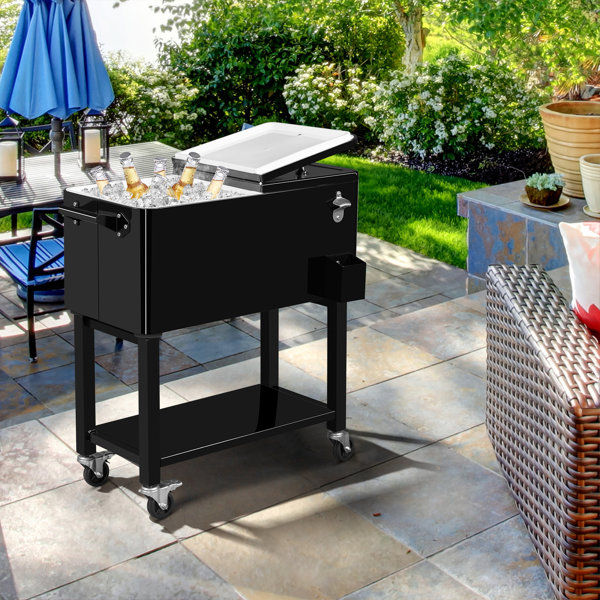 Winado Detachable 80 Qt. Outdoor Rolling Cooler Cart added by Katie Carpenter