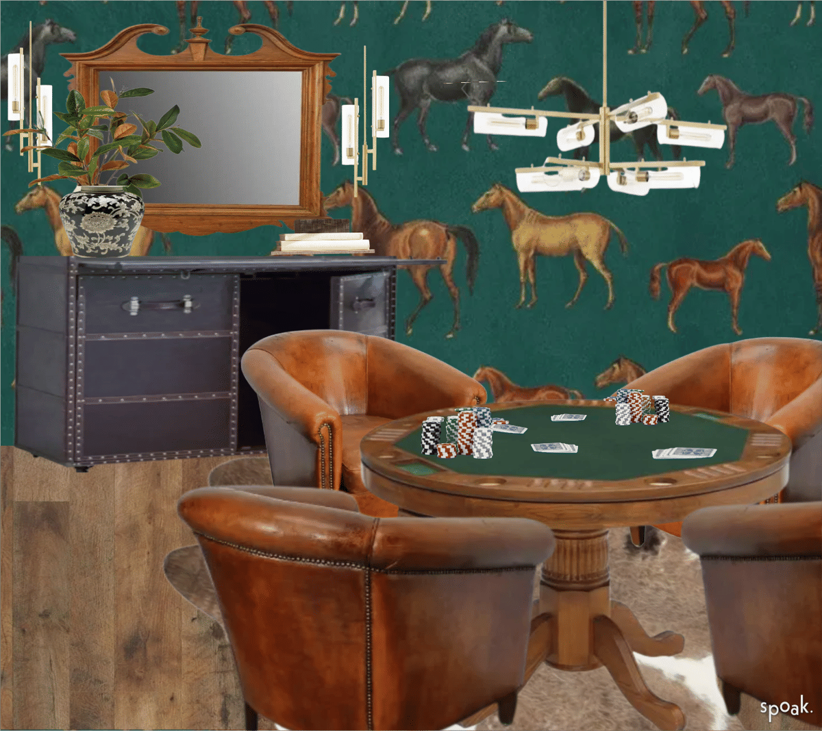 Game Room Inspiration designed by Trysh Sutton