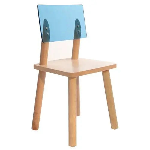Nico & Yeye Leo Modern AC/BC Acrylic Back Solid Maple Kids Chair added by Averyl Yaco