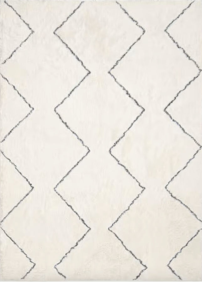 Moroccan Zigzag Plush Rug added by Rachael Igoe