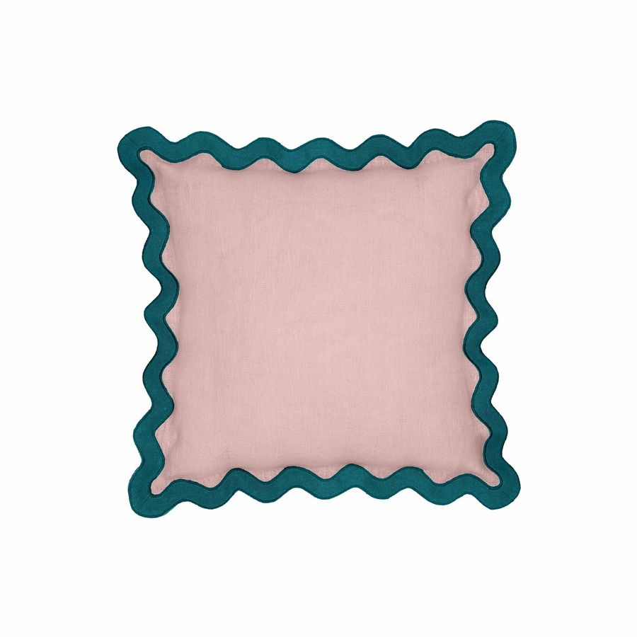 Scalloped Edge 24" Square Throw Pillow added by Priscilla M
