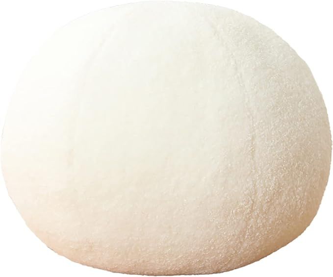 conrtems Nordic Style. Flower-Shaped and Ball Throw Pillows. Sofa Cushions. Plush Throw Pillow.(Ball 33cm (12.99inch), White Ball) added by Madelynn Furlong