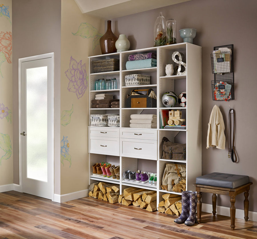 ClosetMaid Mudroom Storage Collection added by Stacia Fridley