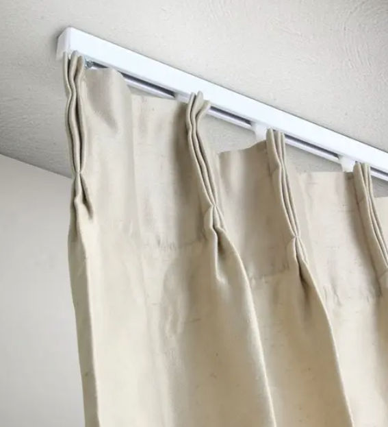 Heavy Duty White Ceiling Curtain Track / Room Divider - 60 inch added by Spoak Member