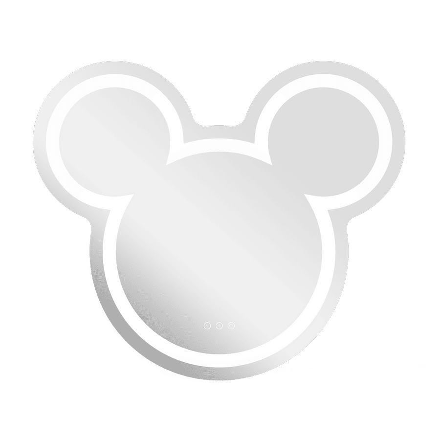 Mickey Mouse LED Wall Mirror - Impressions Vanity Co. added by Stephanie Spitz