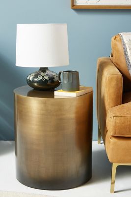 Almandine Ombre Drum Side Table added by Grace Zodikoff