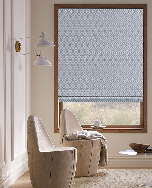 Flat Roman Shades | Customize | The Shade Store added by Rachel Donnatien