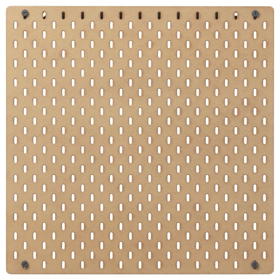 SKÅDIS Pegboard, wood, 22x22" - IKEA added by Morgan Van Roekel