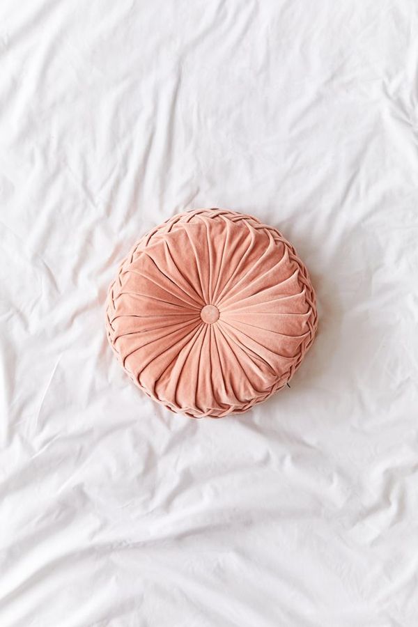 Round Pintuck Pillow added by Abby Starobin
