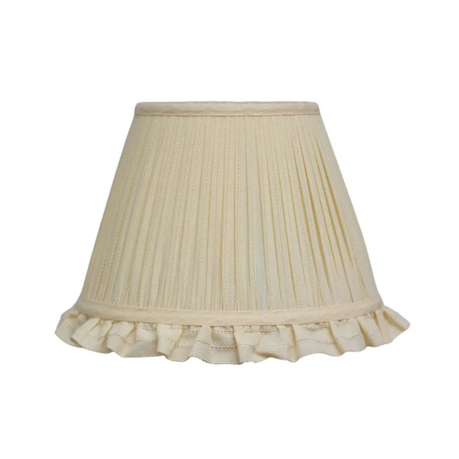 Cream Embroidered Stripe Lampshade added by Serena Finnerty