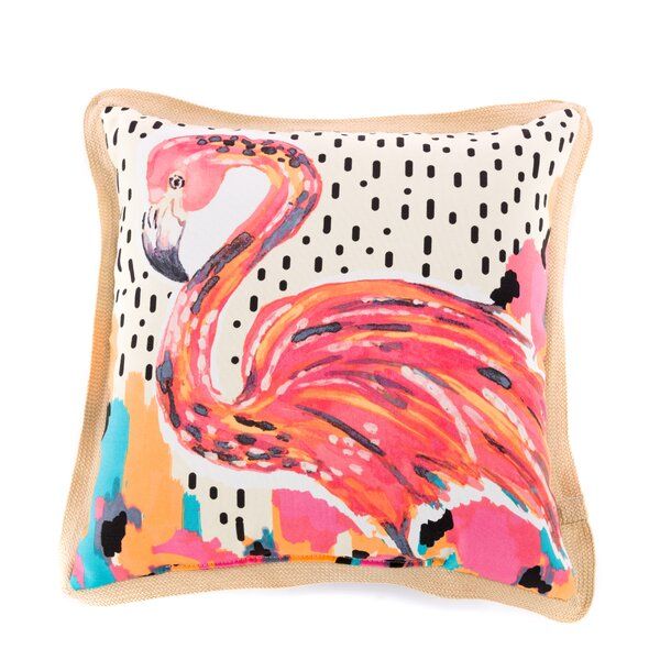 Adames Fringed Indoor/Outdoor Throw Pillow added by Cornelia Spiske