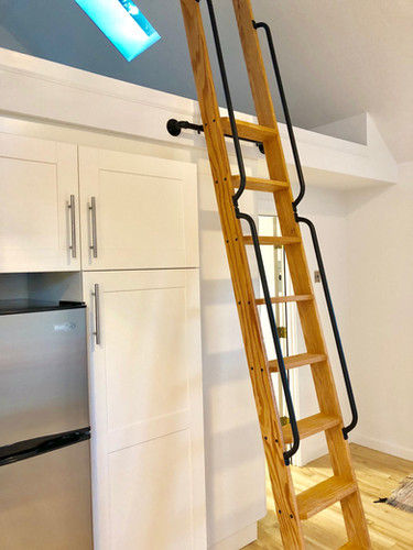 Wood Ladder, Loft Ladder, Library Ladder: Made to Order! added by Summer Sackett
