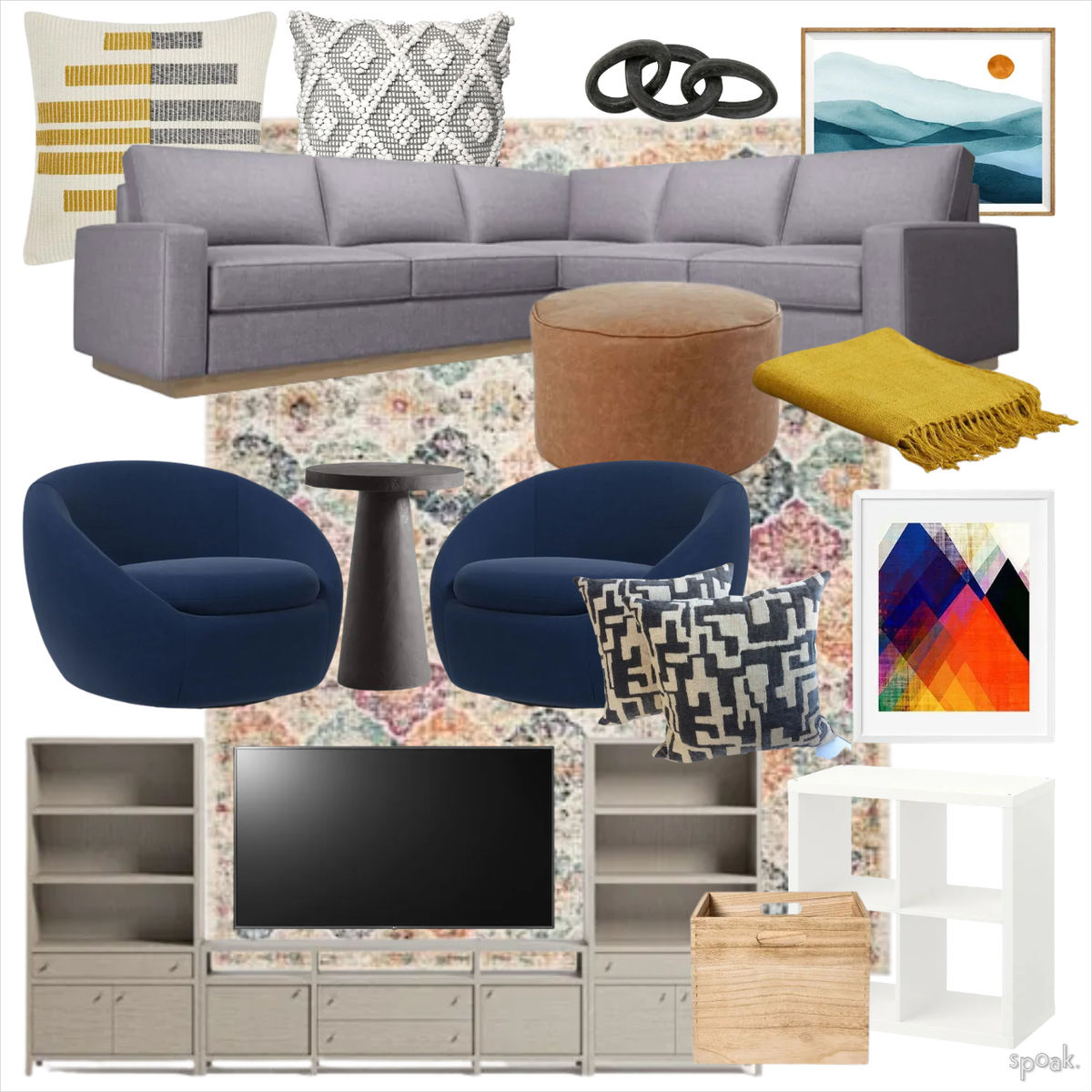 Kitchen + Living Room Ideas designed by Kayla Ackelson