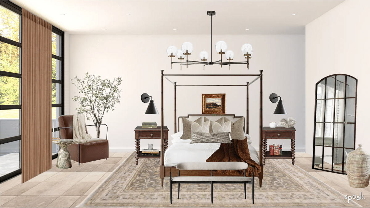 Bedroom designed by Leydi Ortega