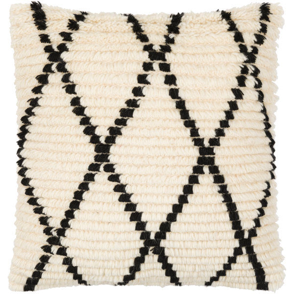 Cyan Geometric Wool Pillow Cover added by Alethia Vitale