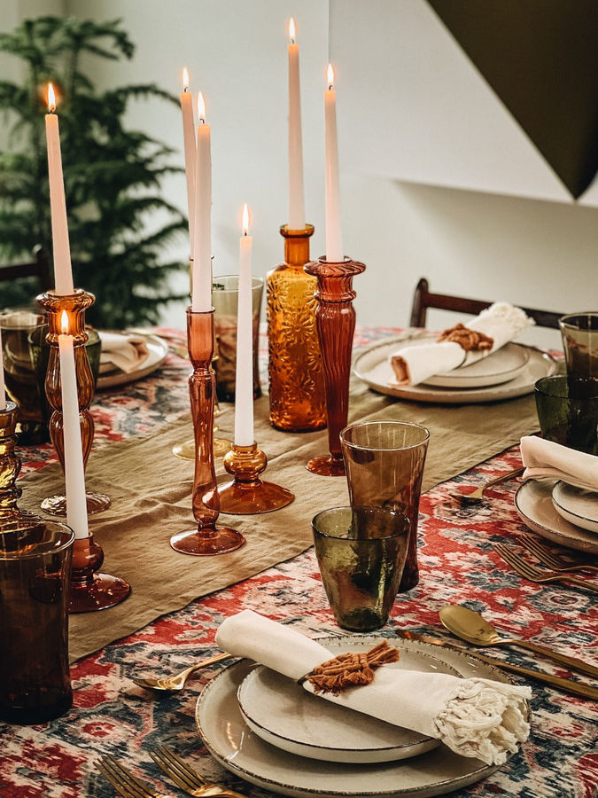 Tablescape Candle Holders, Curry added by Spoak 