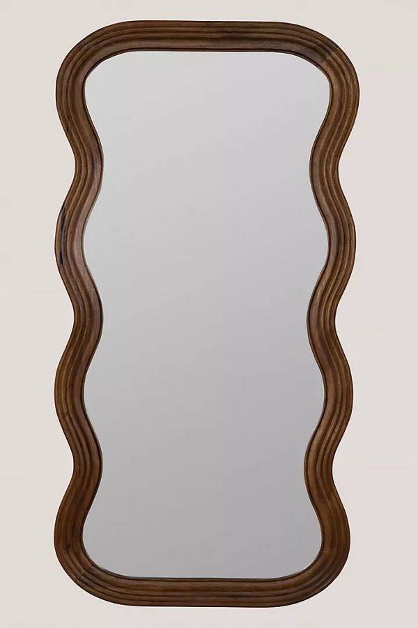Frances Mango Wood Wiggle Frame Mirror added by Darlene Home Stylist