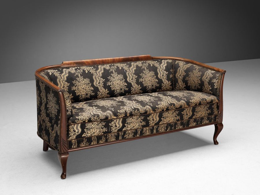Danish Settee in Floral Upholstery added by amanda link