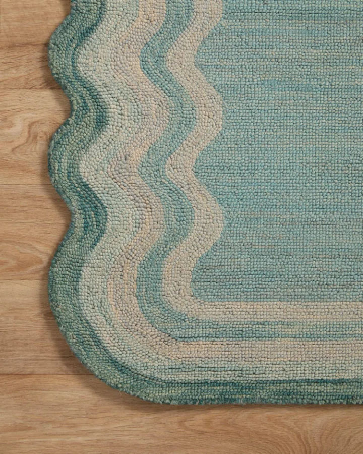 Buena Onda Contemporary Aqua / Ocean Area Rug | AllModern added by Sarah Jane Meek