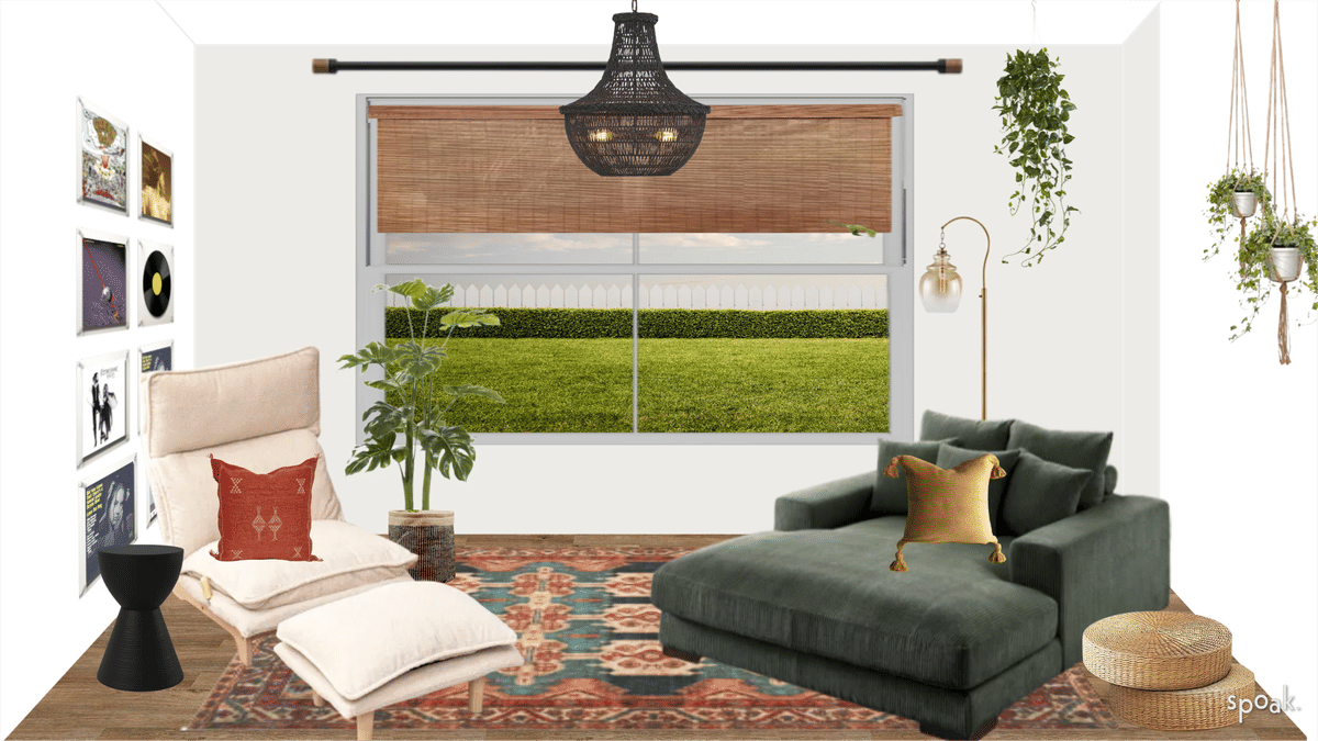 Green Hallway Inspiration designed by Nisha Reeves