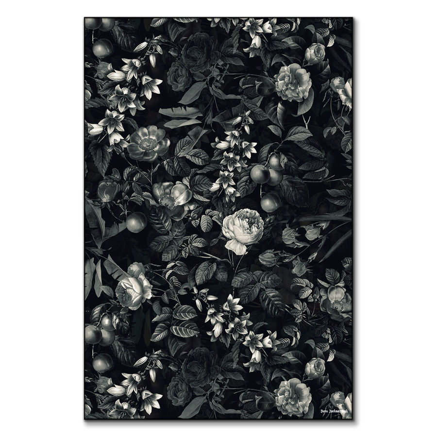 Black Forest III - Floral Art Print - BIG Wall Décor added by Sarah McNutt