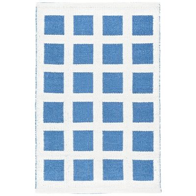Paver French Blue Handwoven Indoor/Outdoor Rug | Dash & Albert by Annie Selke added by Daniela Araya