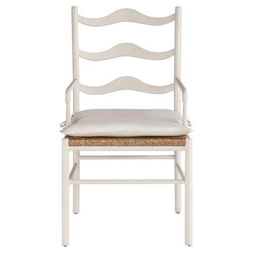 Camilla Coastal Off White Upholstered Woven Rush Dining Arm Chair - Set of 2 added by Catherine Thompson