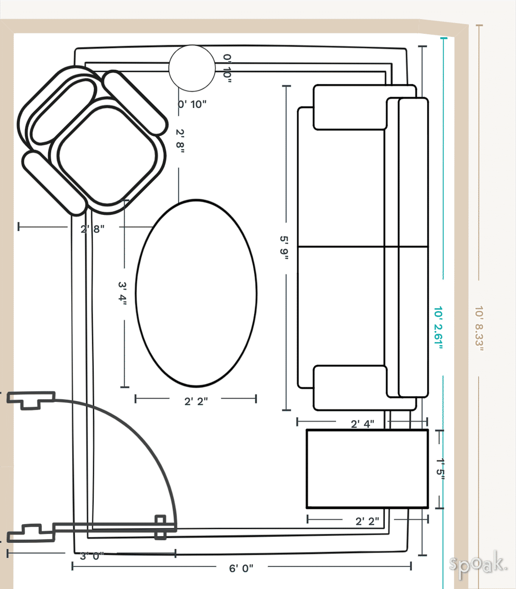 Laundry Room Layout designed by Courtney Hill
