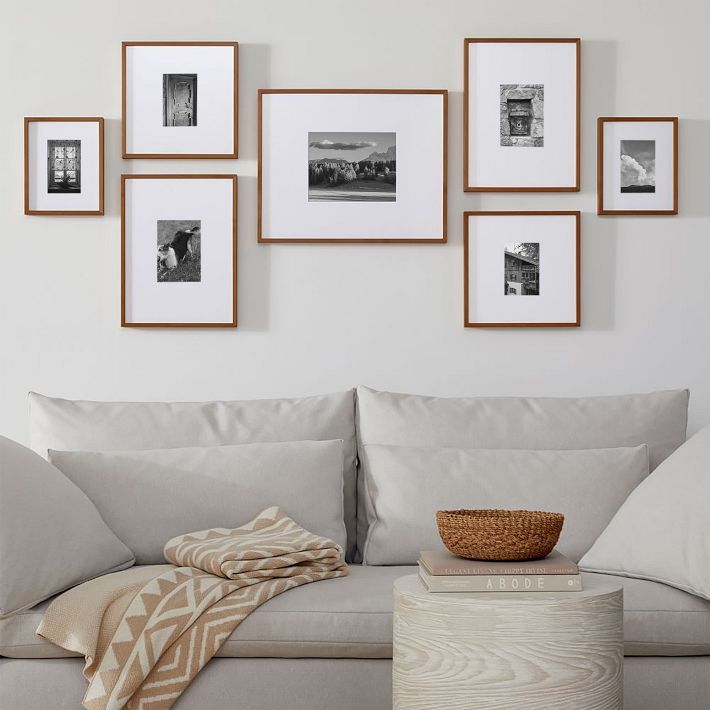 The Over-The-Sofa Organic Gallery Frames Set (Set of 7) added by Rachael Igoe