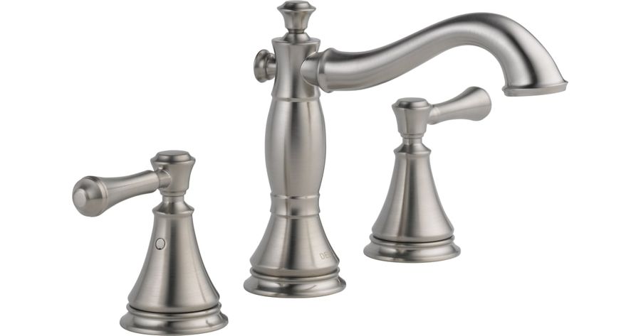 Delta 3597LF-SSMPU Cassidy Widespread Bathroom | Build.com added by Riley Lindley