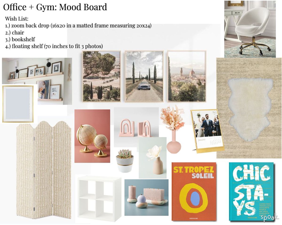 Japandi Library Inspiration designed by Emily LaCivita