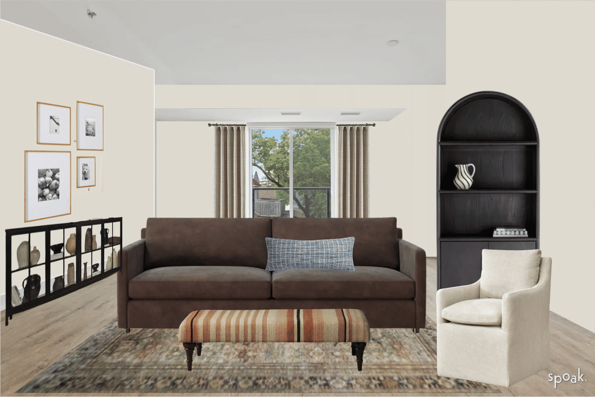 Kitchen + Living Room Inspiration designed by Chelsea Fierst