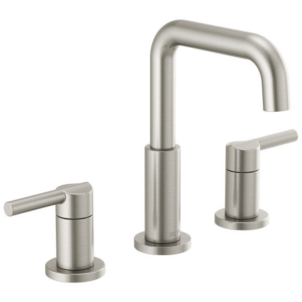 Nicoli Widespread Bathroom Faucet 3 Hole, 2-handle Bathroom Sink Faucet added by sallie tyler