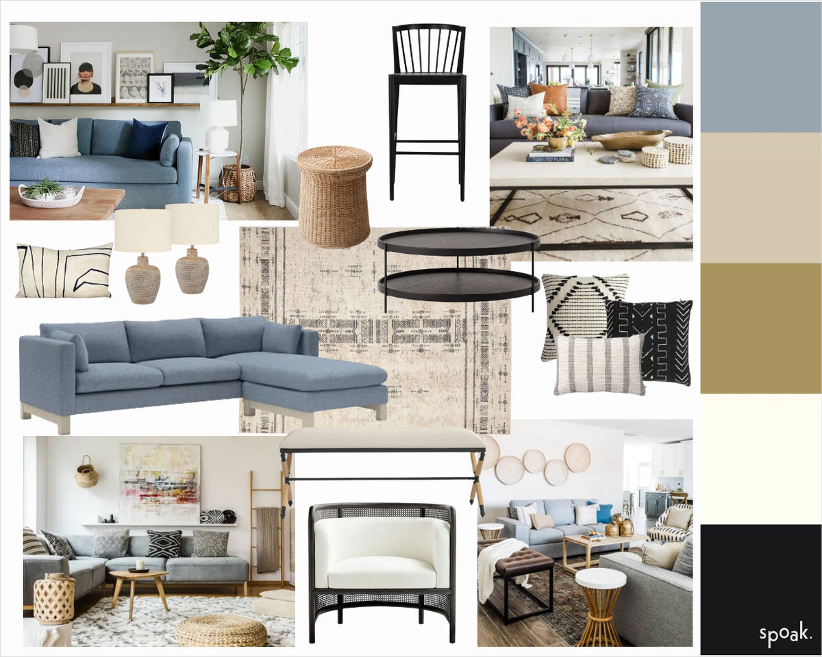 Kitchen + Living Room Ideas designed by Kate Lynn Nemett
