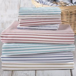 Ticking Stripe Sheet Set added by Alexis Bourn-Lipsett
