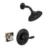 Delta Woodhurst Single Handle 1-Spray Shower Faucet 1.75 GPM with Pressure Balance in Matte Black FVS2-WH2101-BL added by Jayme Weaver