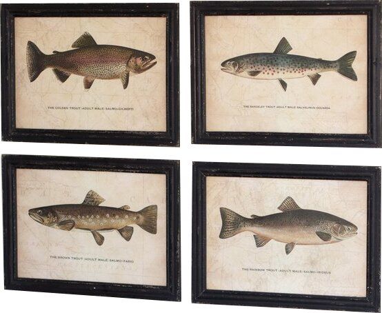 Brier Trout Prints Under Framed On Glass 4 Pieces Print added by Chelsea Darvas