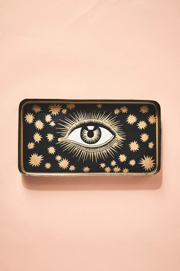 Les Ottomans Handpainted Eye Tray added by Bethesda Home Stylist
