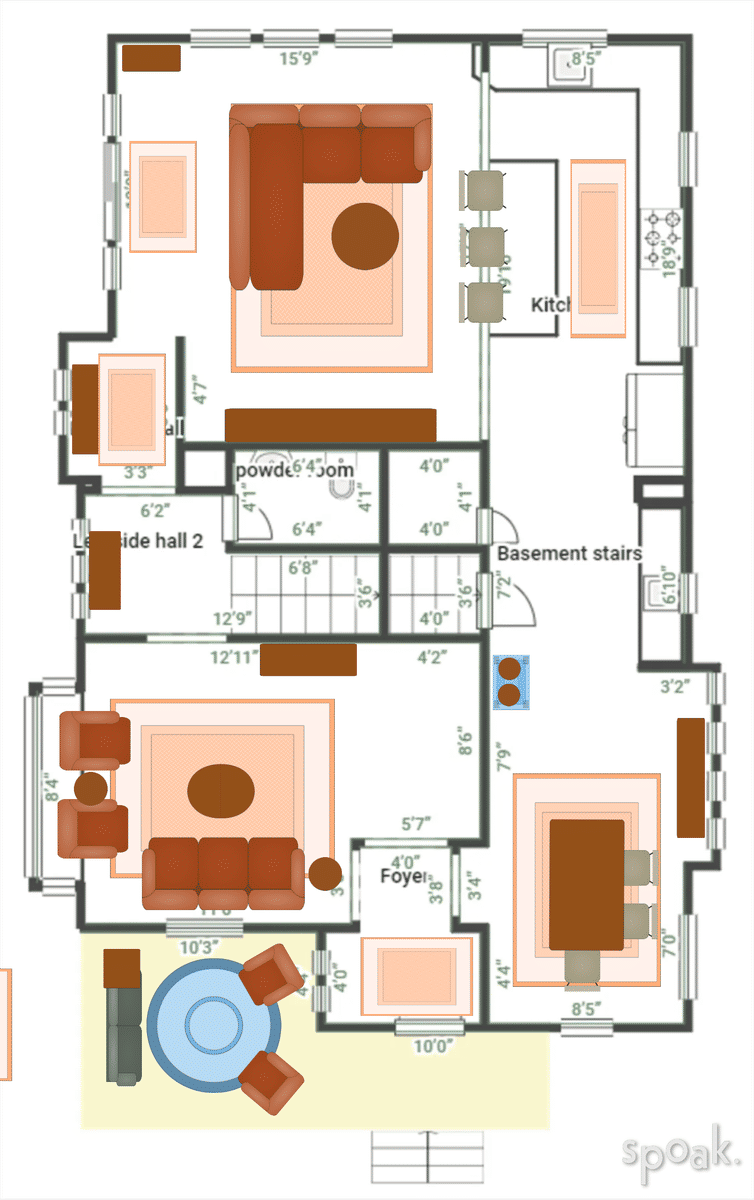 Floor Plan designed by Emily Cuba