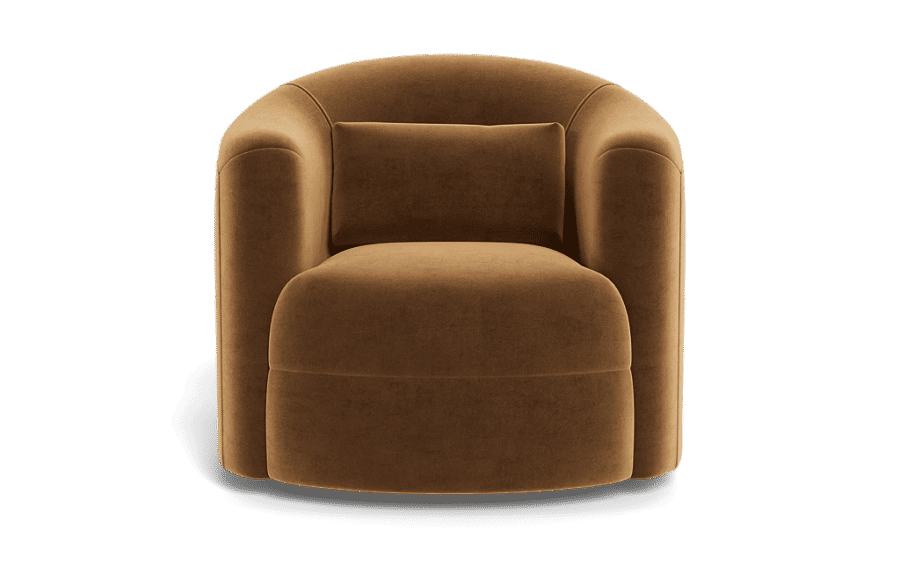 Fiona Swivel Chair- Fawn- Performance Velvet added by Karleigh Miller