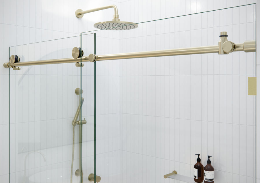 68" - 72" W x 60" H Single Sliding Frameless Tub Door added by Caroline Osborn