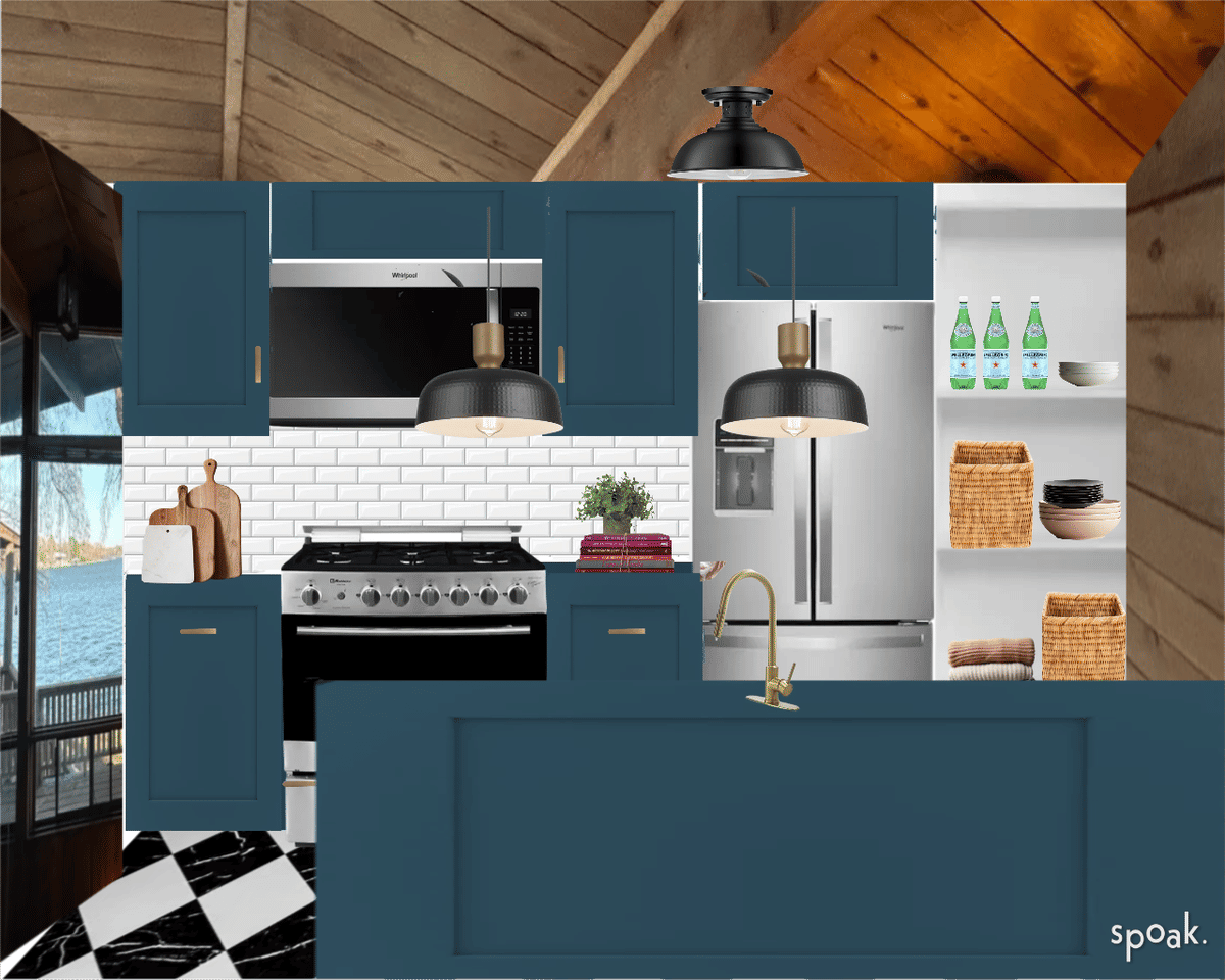 Farmhouse Kitchen Inspiration designed by Ashley Colunga