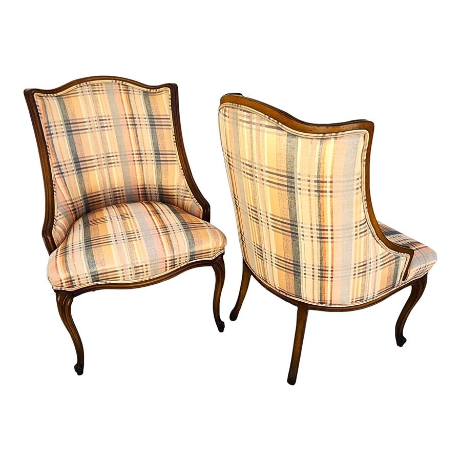 Ralph Lauren Style Country French Chairs Accent Antique 1940s Set of 2 added by Mackenzie Fisher